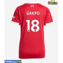 Liverpool Cody Gakpo #18 Heimtrikot Frauen 2025-26 Kurzarm